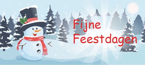 Fijne feestdagen
